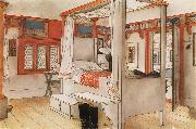 Carl Larsson Papa-s Room oil painting on canvas